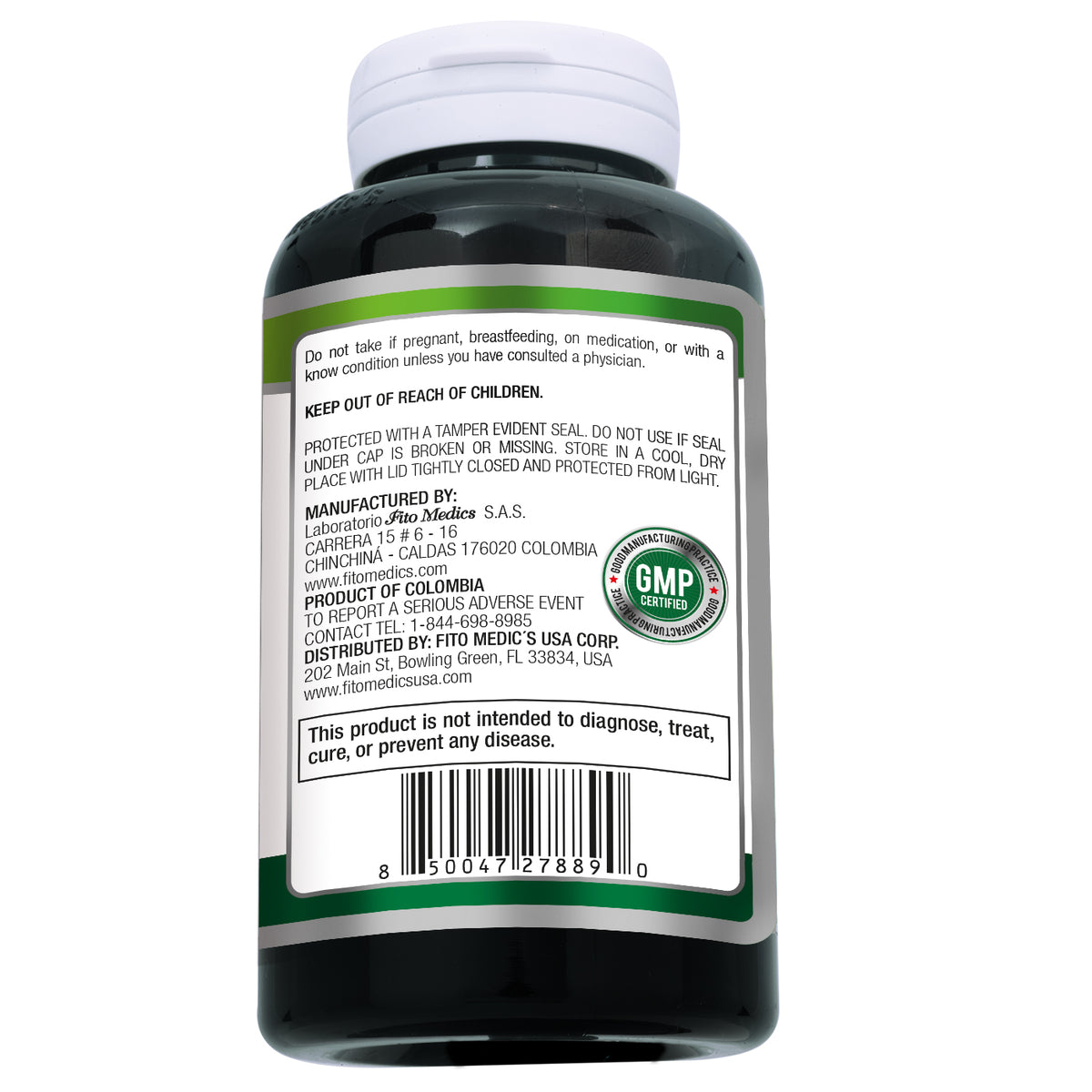 Black Cohosh Root Extract 12,000 mg | 20:1 Concentrate | 300 Capsules | By Fito Medic's