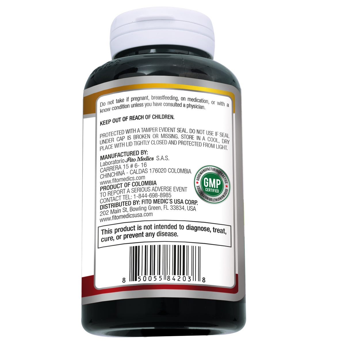 Cat’s Claw Extract 12,000 mg | 20:1 Concentrate | 180 Capsules | By Fito Medic's