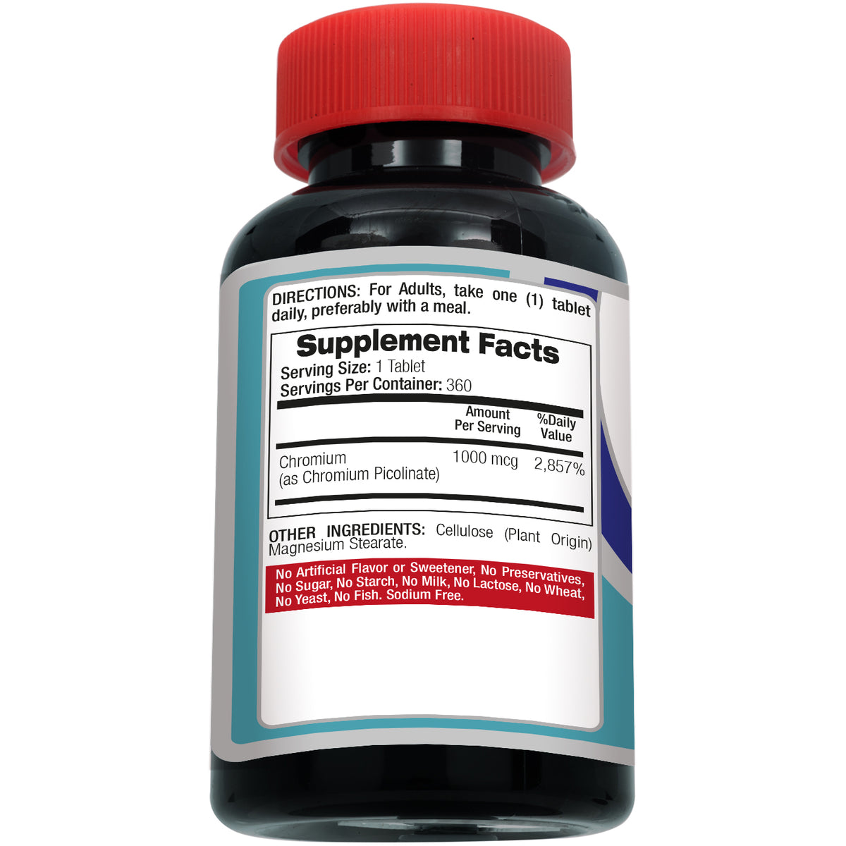 Chromium Picolinate 1000 mcg  | 360 Tablets | By Fito Medic's