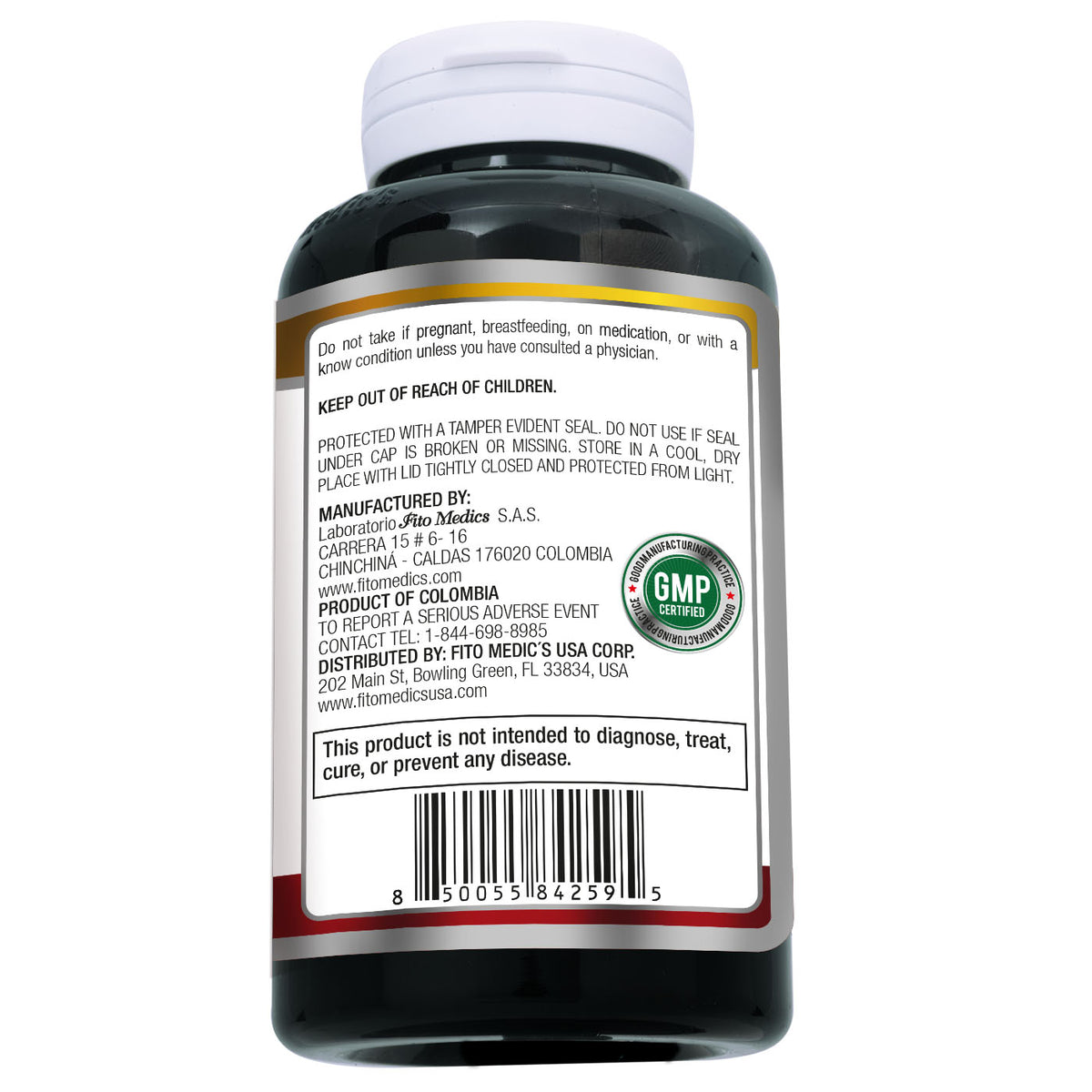 Korean Panax Ginseng Capsules | 180 Capsules | Concentrated Extract | Highly Absorbable Herbal Supplement