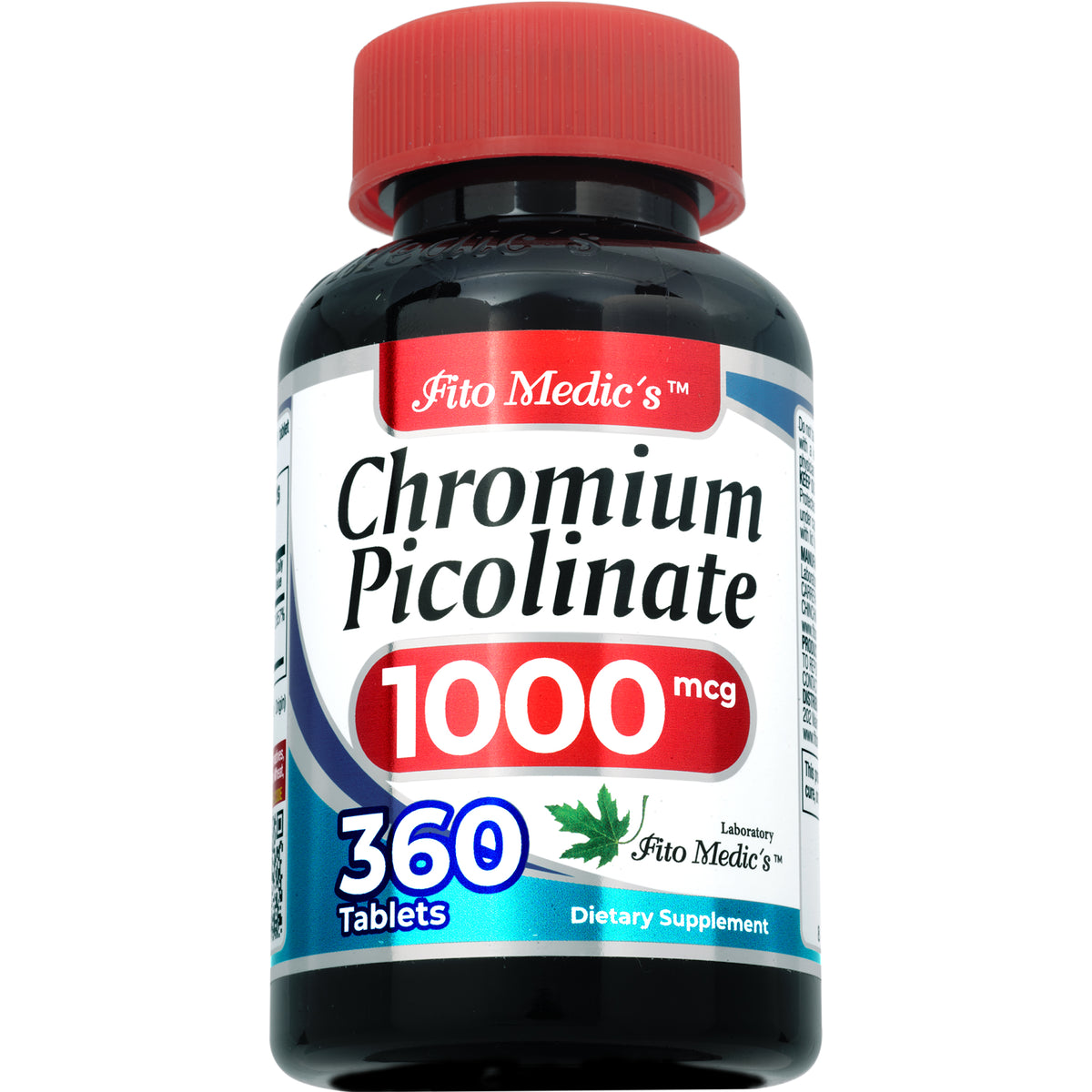 Chromium Picolinate 1000 mcg  | 360 Tablets | By Fito Medic's