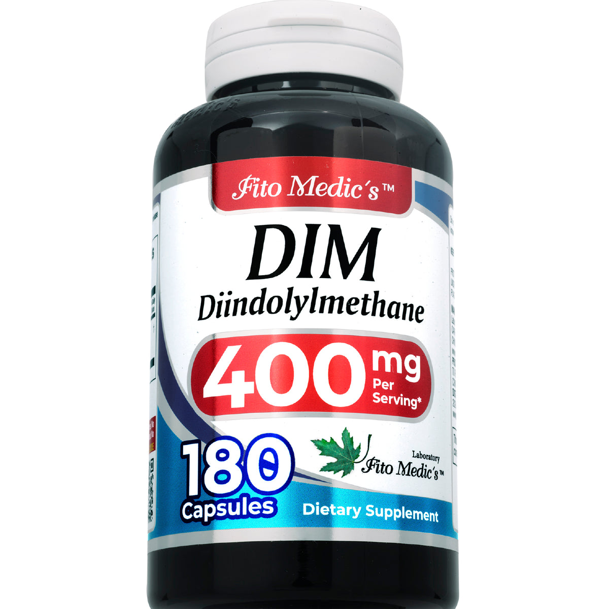 DIM supplement | 180 capsules | 400 mg | Ultra high Absorption.