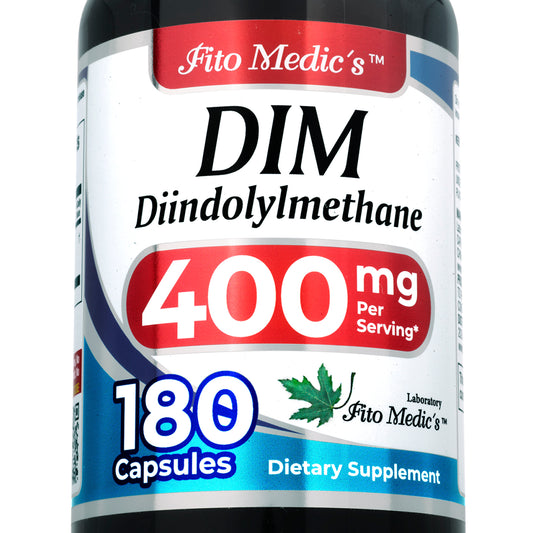 DIM supplement | 180 capsules | 400 mg | Ultra high Absorption.
