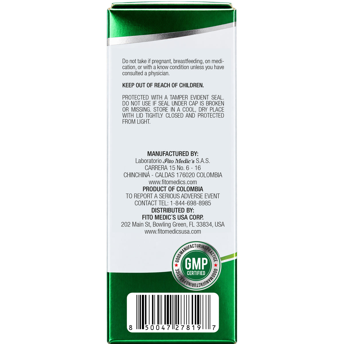 Ginkgo Biloba Drops 3000 mg – 10:1 Liquid Extract | 2 fl oz | By Fito Medic's