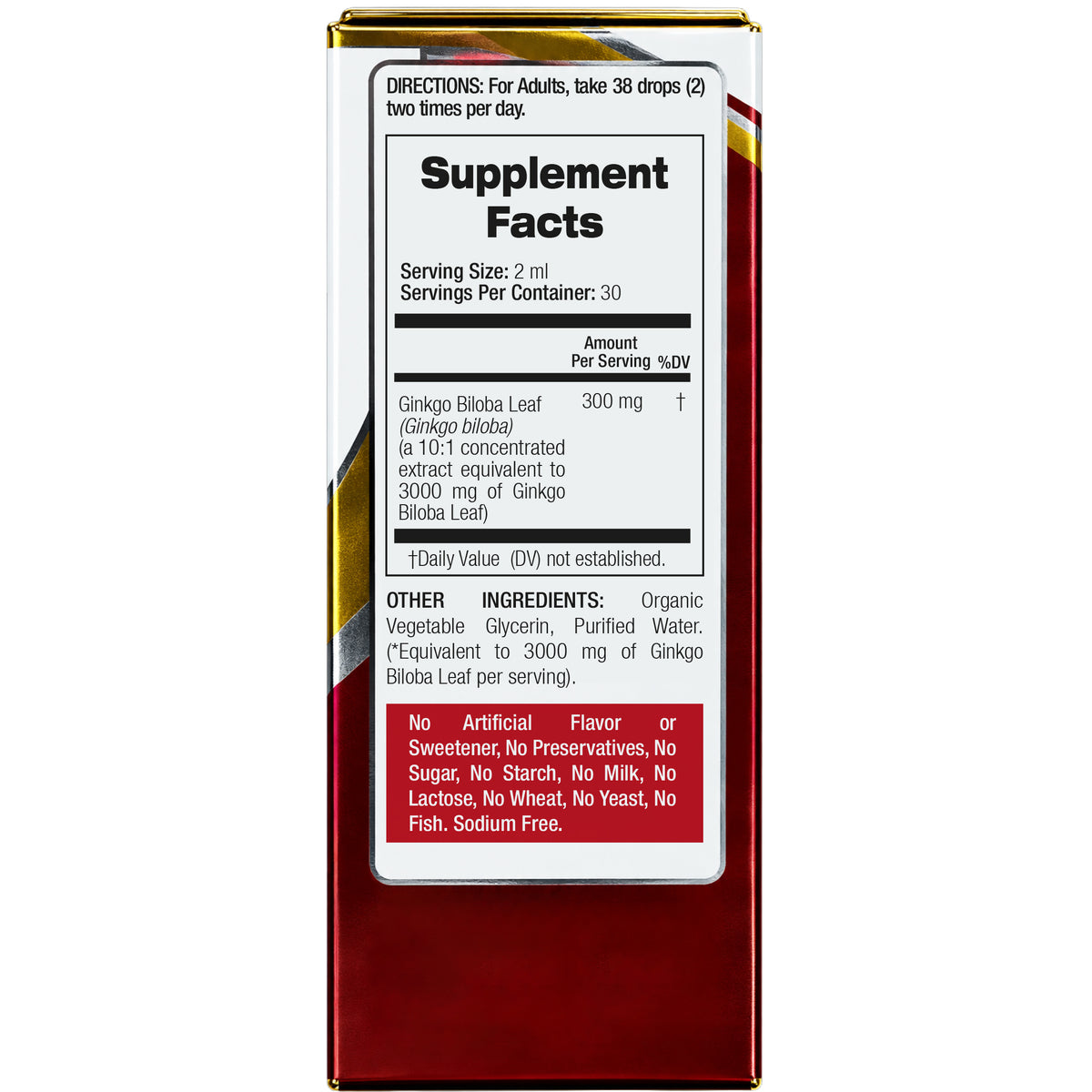 Hawthorn Berry Drops 3000 mg | 10:1 Liquid Extract | 2 fl oz | By Fito Medic's Lab