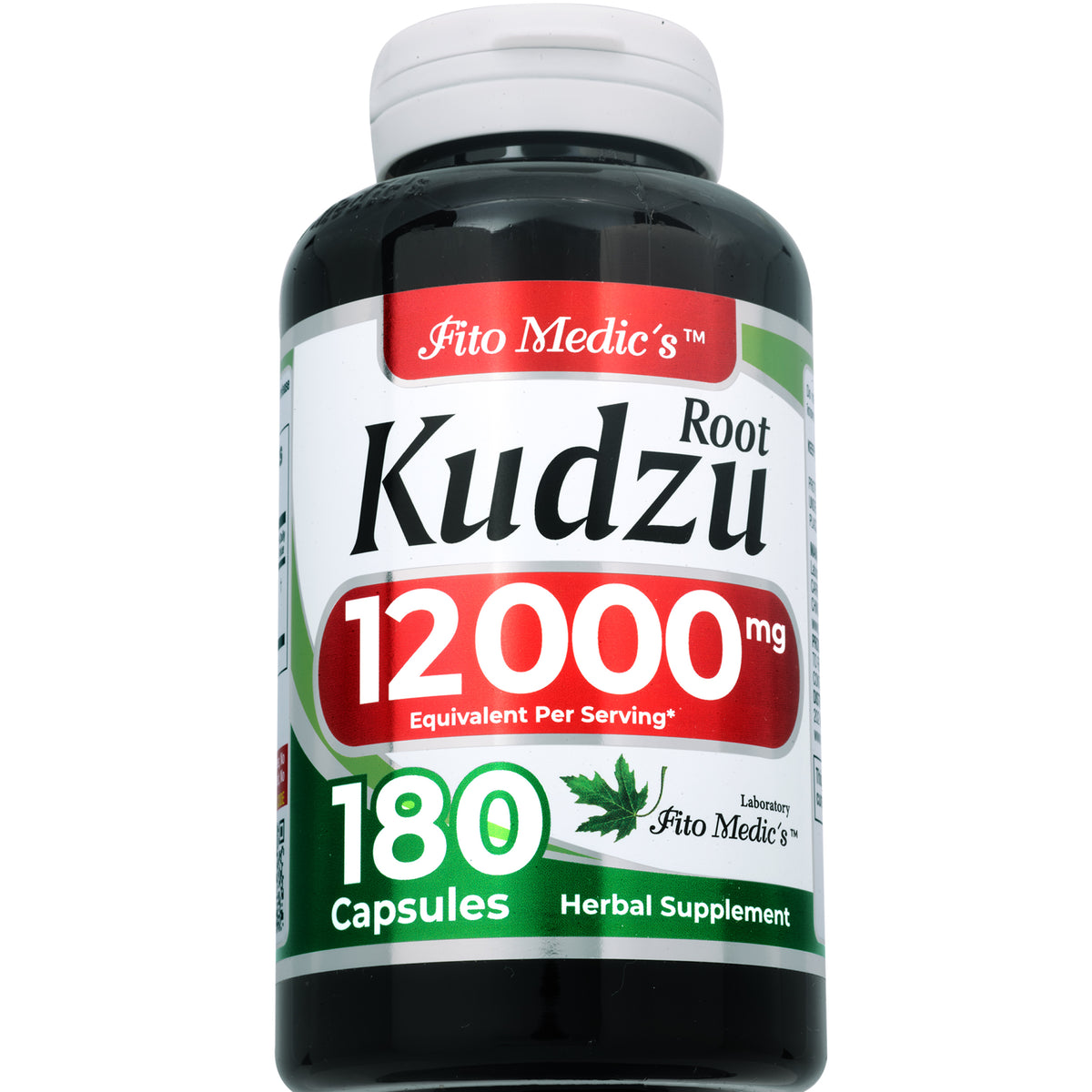 Kudzu Root Extract 12,000 mg | 20:1 Concentrate | 180 Capsules | By Fito Medic's