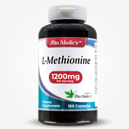 L Methionine 1200mg Ultra high Absorption 150 Capsules