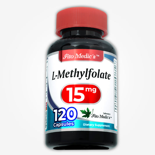 Methylfolate | 120 capsules | 15000 mc |15 mg | Ultra high Absorption