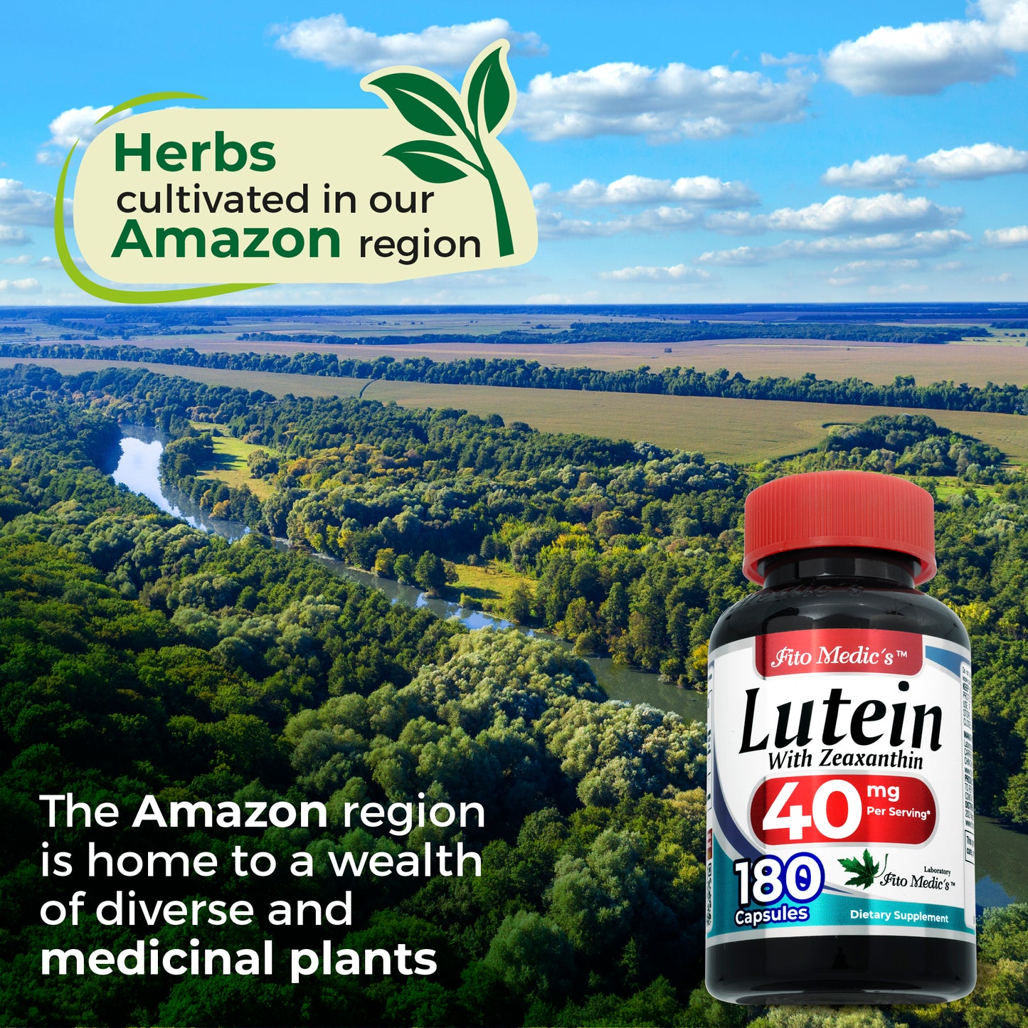 Lutein | 180 Capsules |40 mg| lutein 40mg | lutein and zeaxanthin supplements | Ultra High Absorption