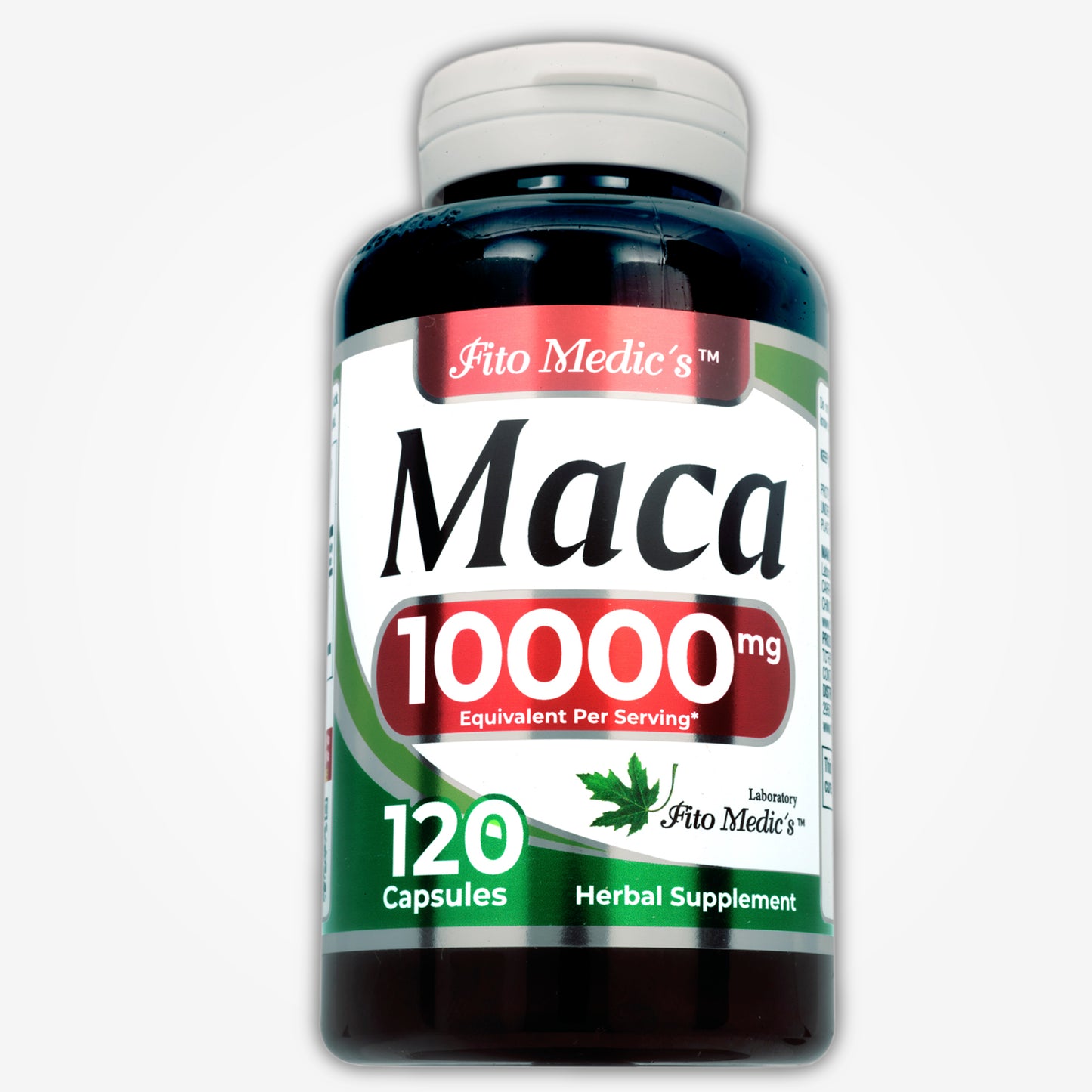 Maca Root | 120 Capsules | 10000 mg | Ultra High Absorption