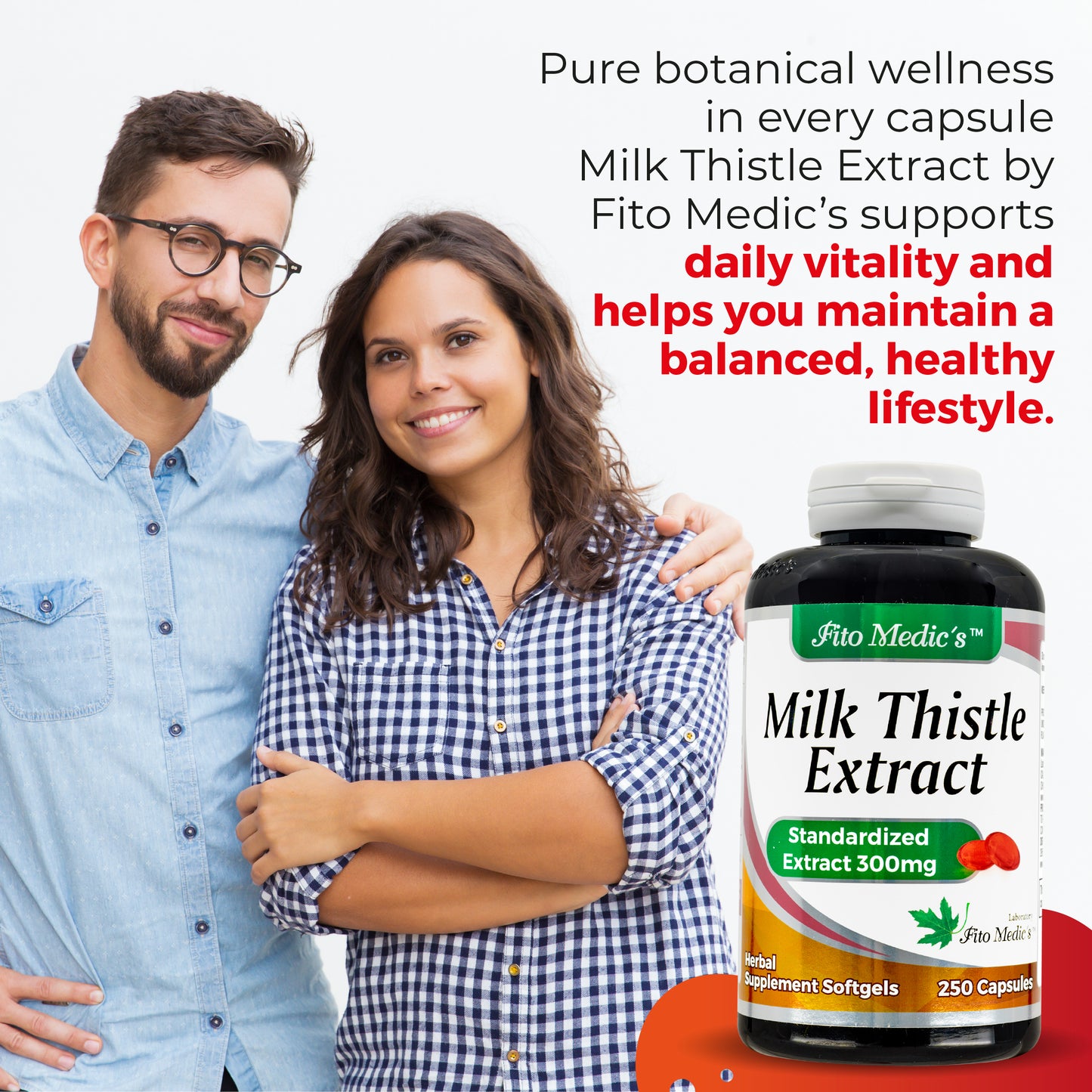 Lab - Milk thistle | Detox cleanse support | Liver support | 250 Soft Gels | Milk Thistle  Pills