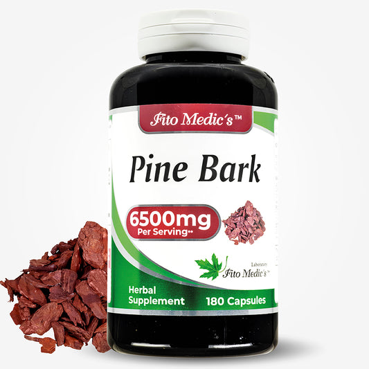 Pine Bark Extract  6500 mg Ultra high Absorption 180 Capsules