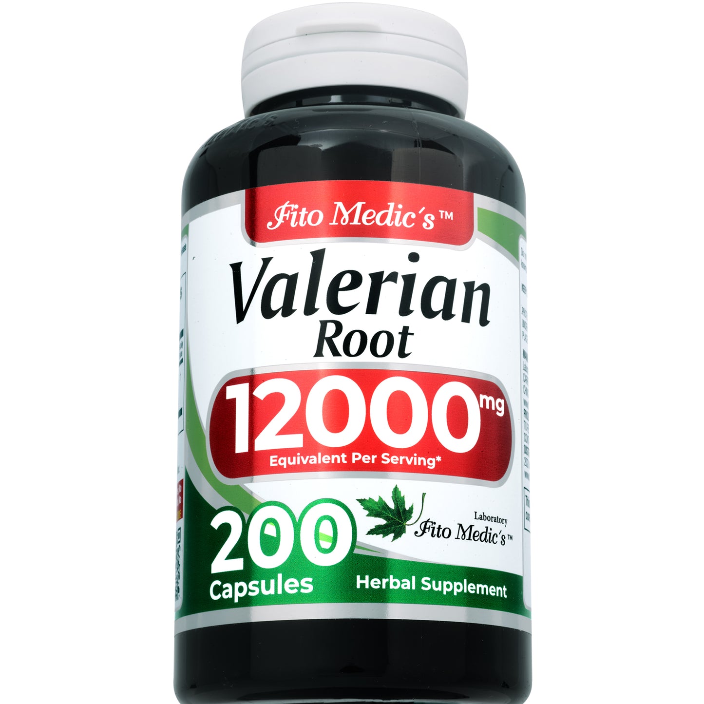 Valerian root | 200 capsules | 12000 mg | Ultra High Absorption.