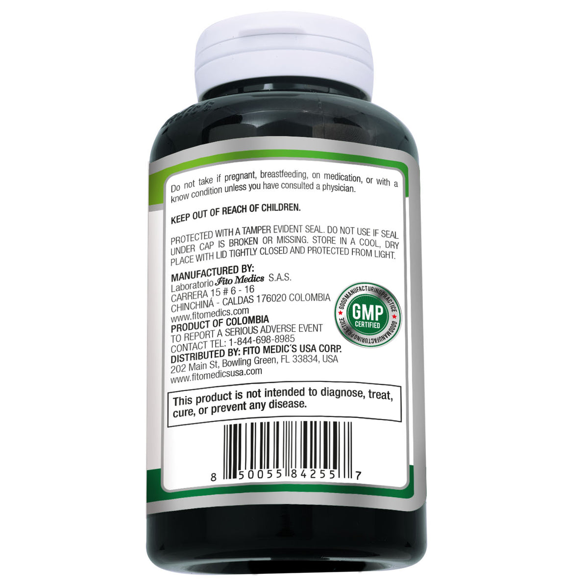 DGL Licorice Root Extract 12,000 mg | 20:1 Concentrate | 180 Capsules | By Fito Medic's