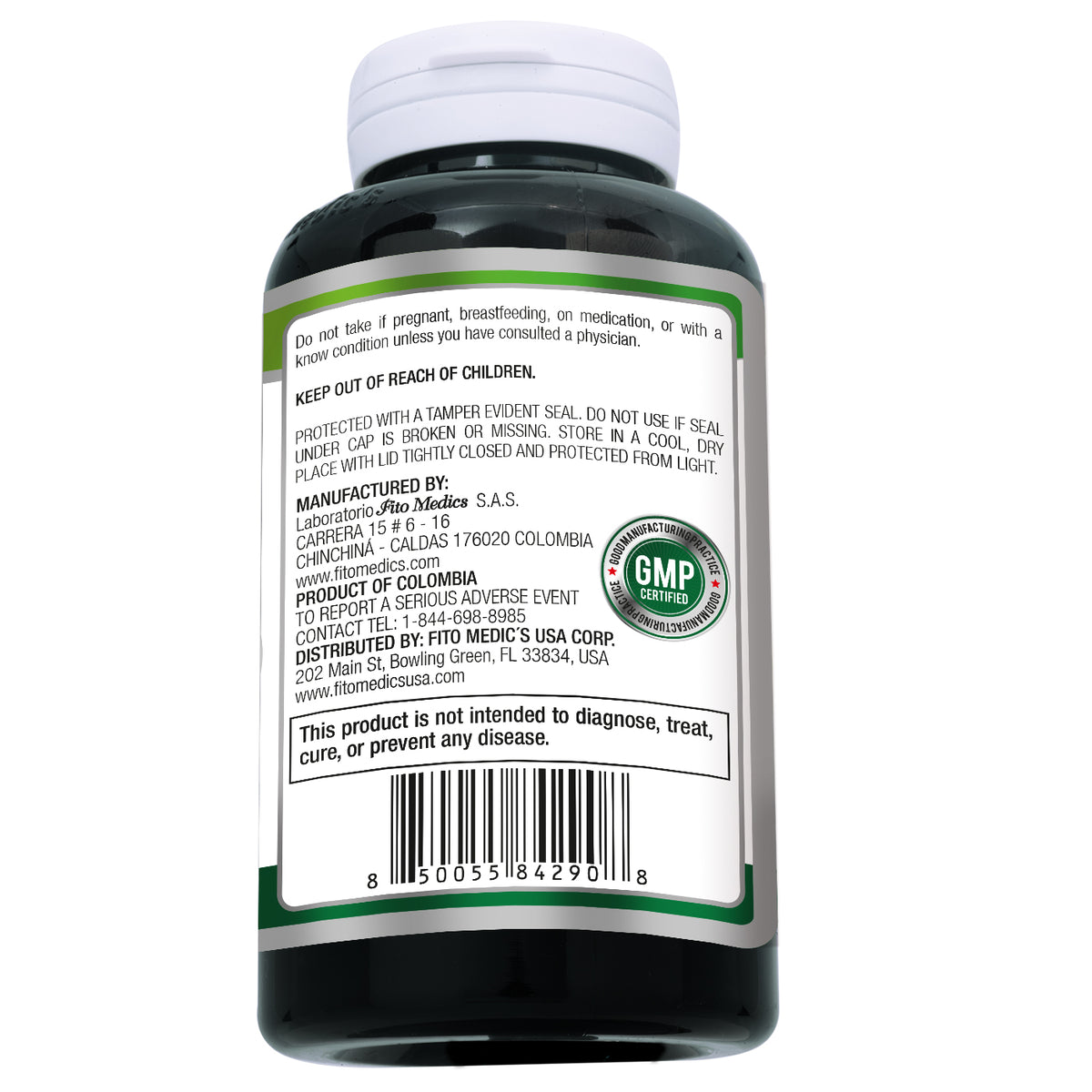 Red Yeast Rice Extract 600 mg | 20:1 Concentrated Extract | 180 Capsules | By Fito Medic's