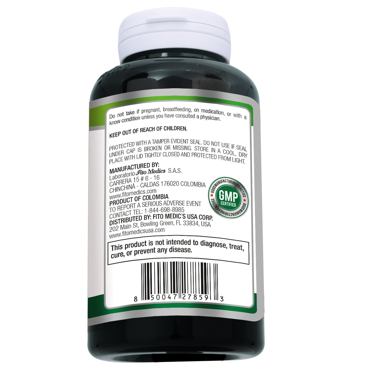 Turmeric & Ginger Root Extract 6,000 mg Equivalent | 10:1 Concentrate | 180 Capsules | By Fito Medic's