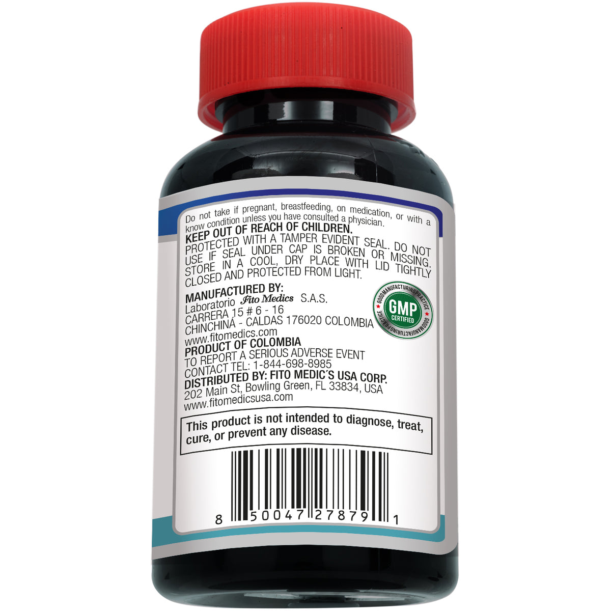 Vitamin B2 400 mg | Riboflavin | 120 Capsules | By Fito Medic's